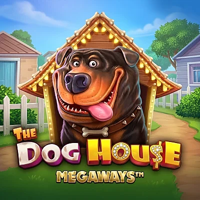 Dog House Megaways slot game tile in the Jackpotjoy slots lobby