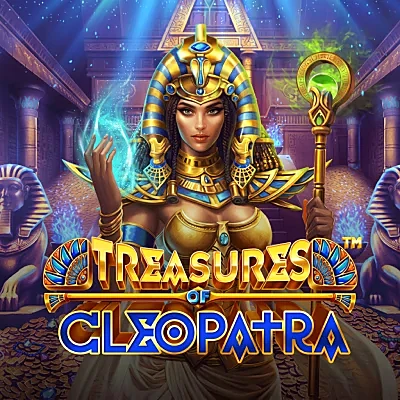 Treasures of Cleopatra Egyptian slot tile at Jackpotjoy